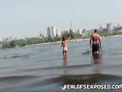 Рыбалка с обнаженными русскими подростками